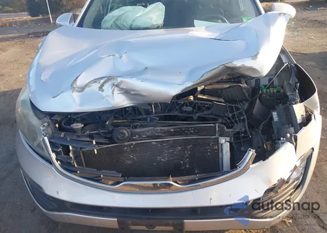 2013 Kia Sportage Ex из США, поврежденный, VIN KNDPCCA22D7484581